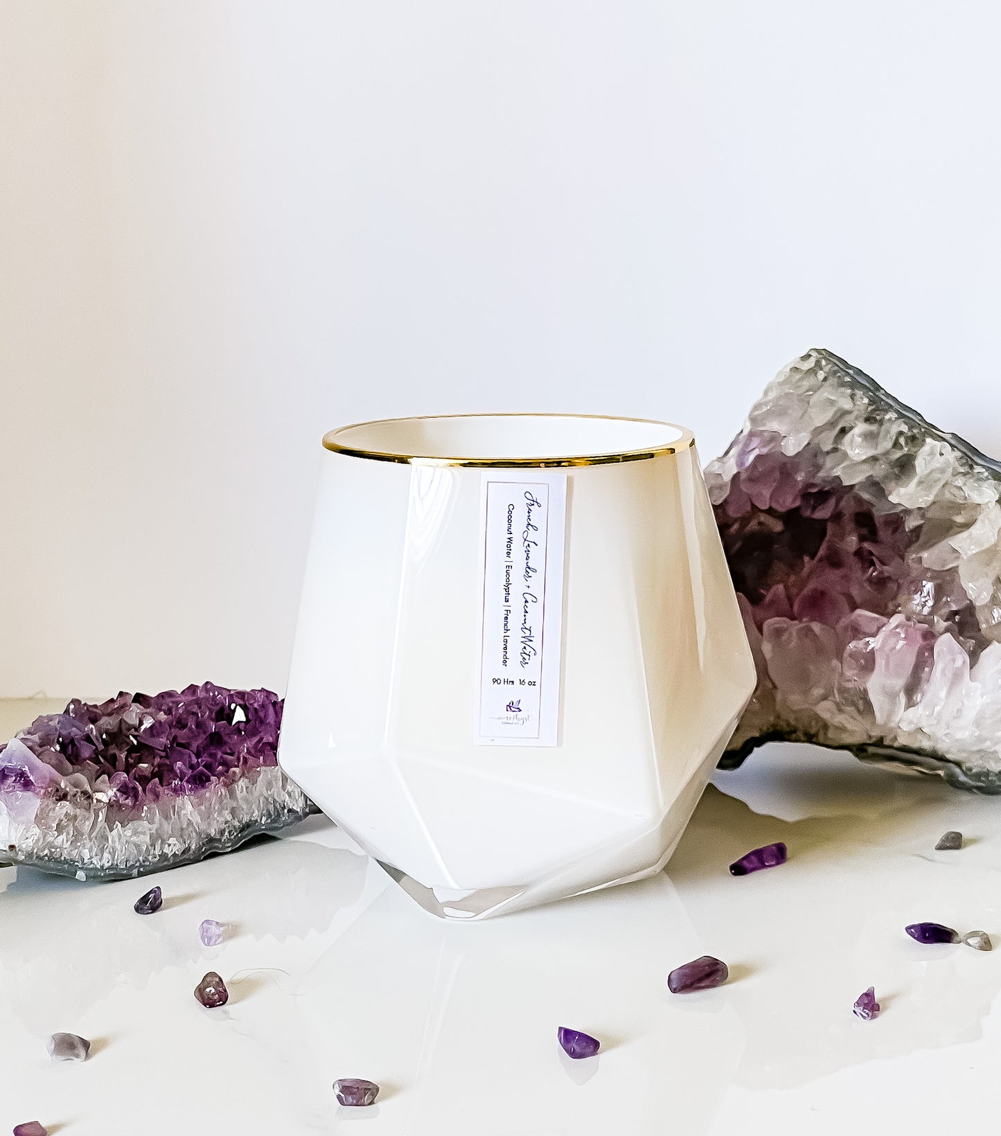 french lavender + coconut water