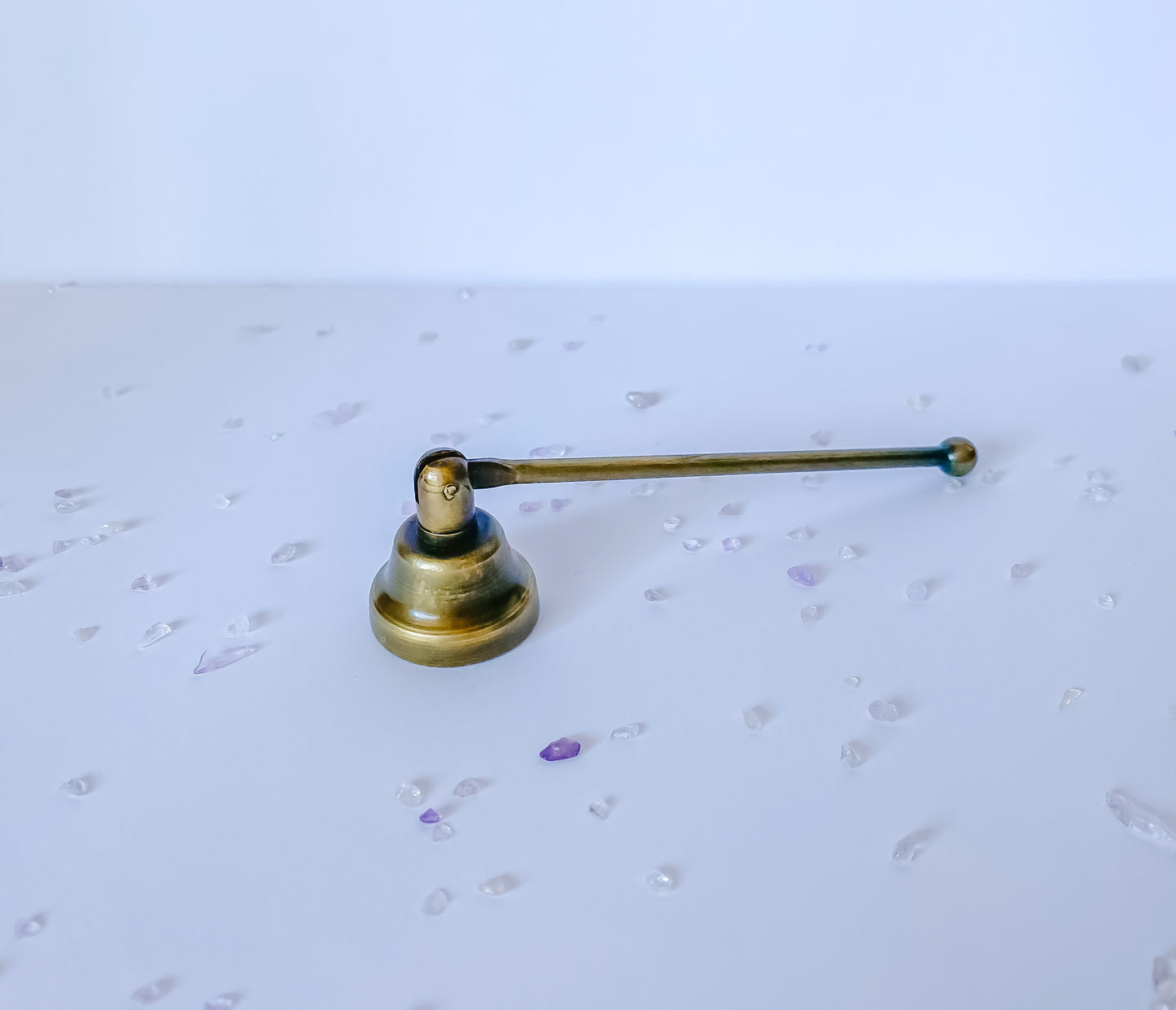 Antique Honey Gold Snuffer